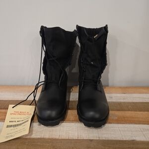 British Army Military - MOD - Wellco Jungle Combat Spike Protective Black Boots